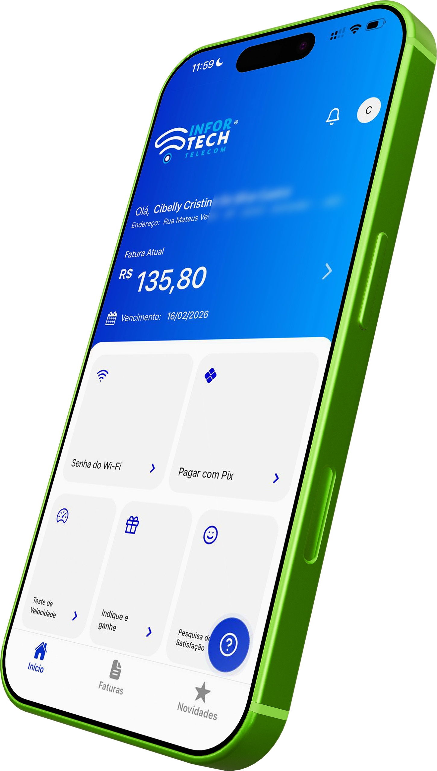 Aplicativo Infortech